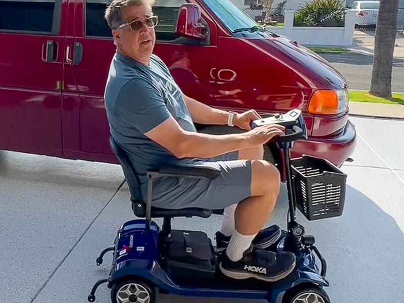 Hoverfly T4 Electric four wheel scooter Battery Rules