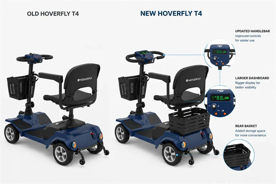 Hoverfly T4 New Edition four-wheel mobility scooter