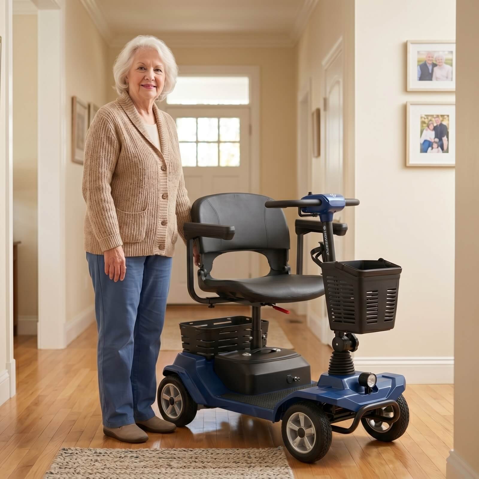 Hoverfly T4 New Edition Electric 4-wheel Mobility Scooter(🌊Summer Sale)