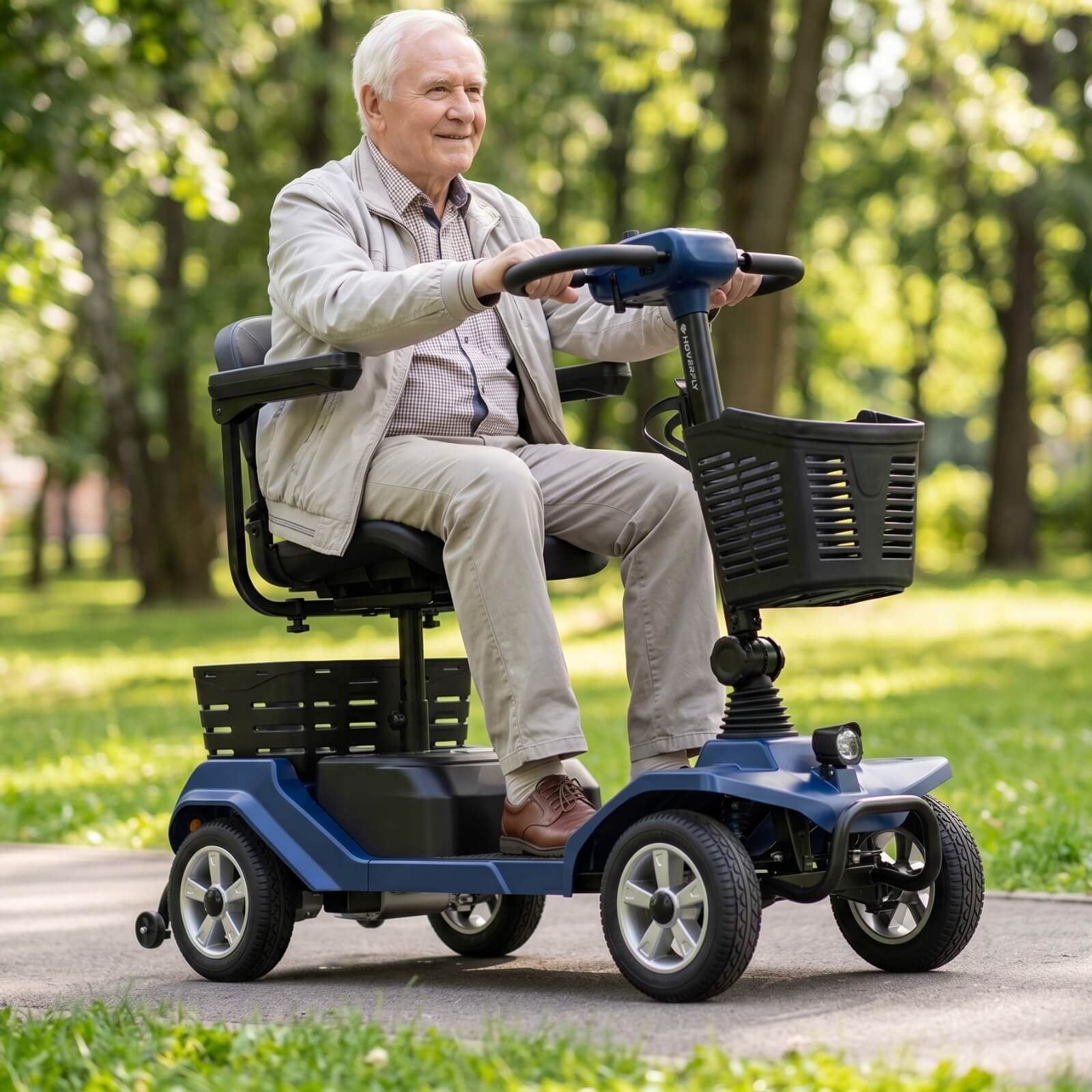 Hoverfly T4 New Edition Electric 4-wheel Mobility Scooter(🌊Summer Sale)