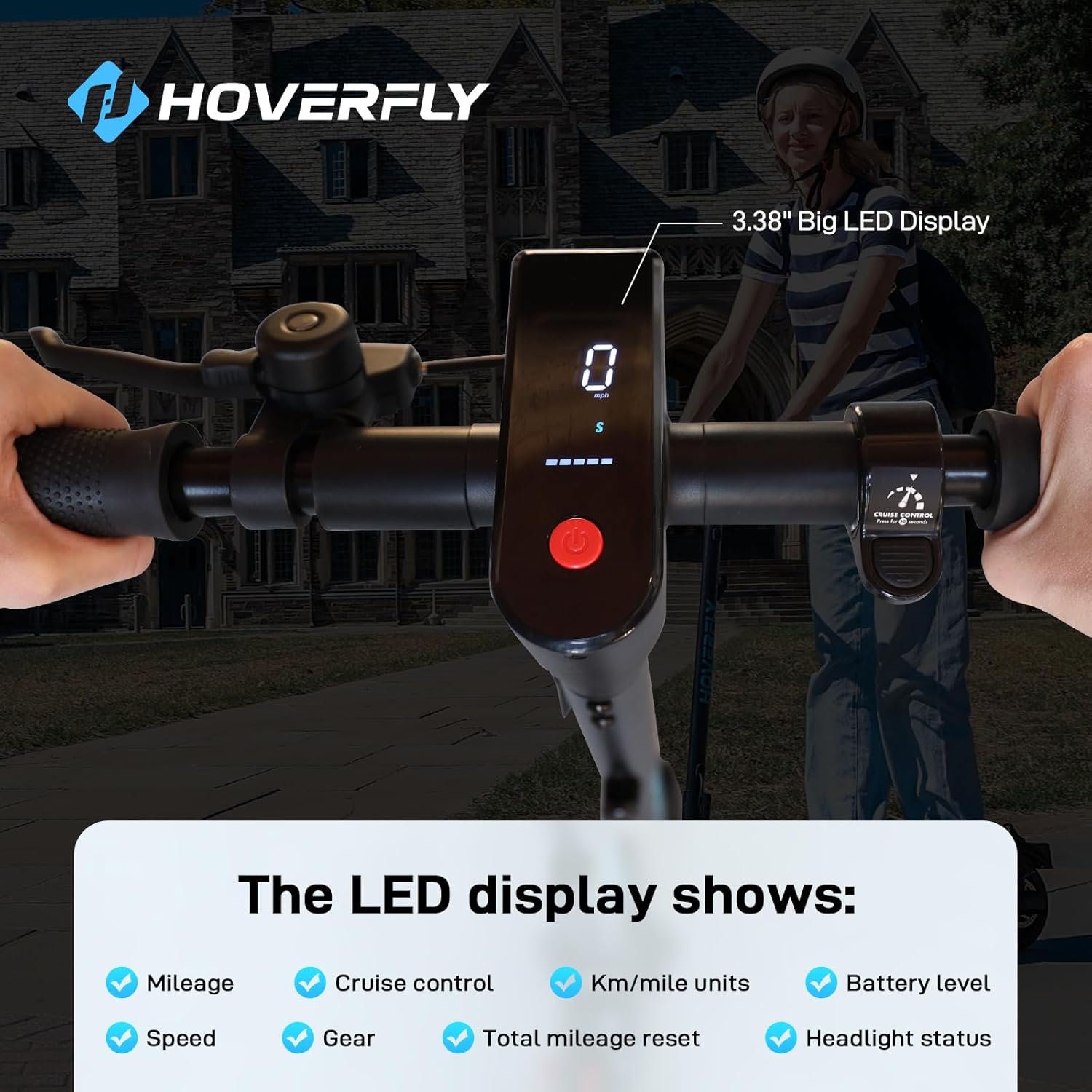 2 Pack - HOVERFLY X1 Electric Scooter ( ๐ฅ Combo Sale )