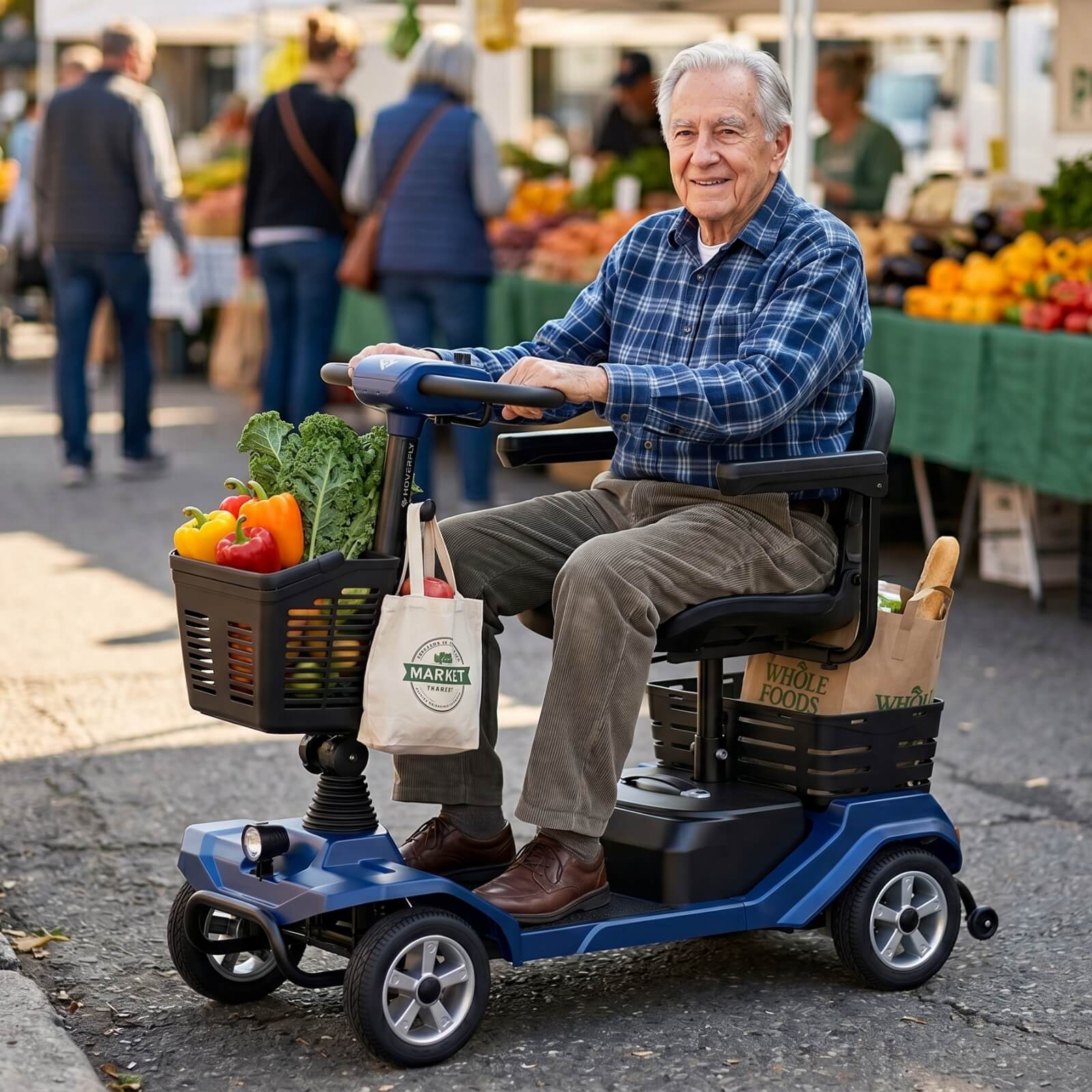 Hoverfly T4 New Edition Electric 4-wheel Mobility Scooter(🌊Summer Sale)