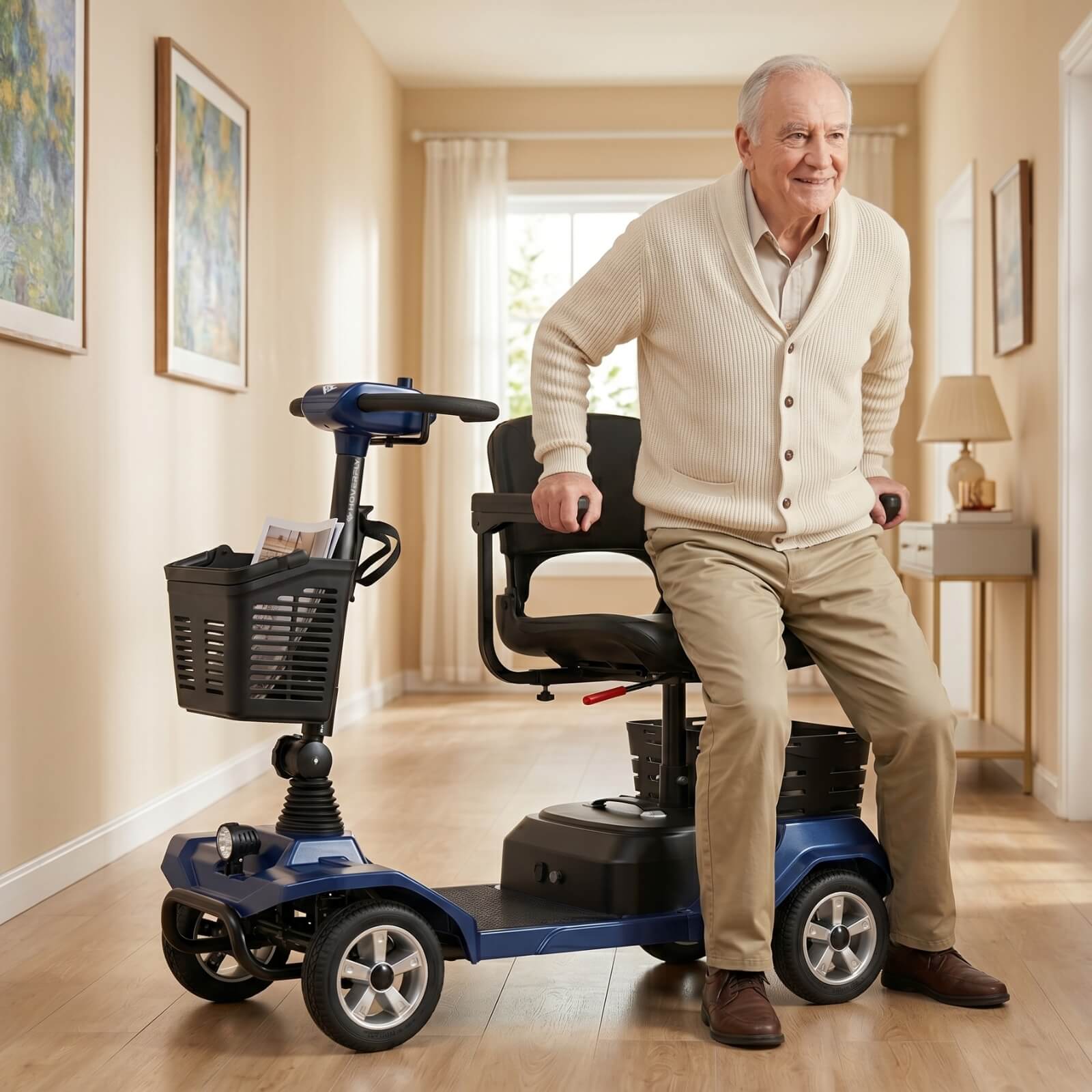 Hoverfly T4 New Edition Electric 4-wheel Mobility Scooter(🌊Summer Sale)