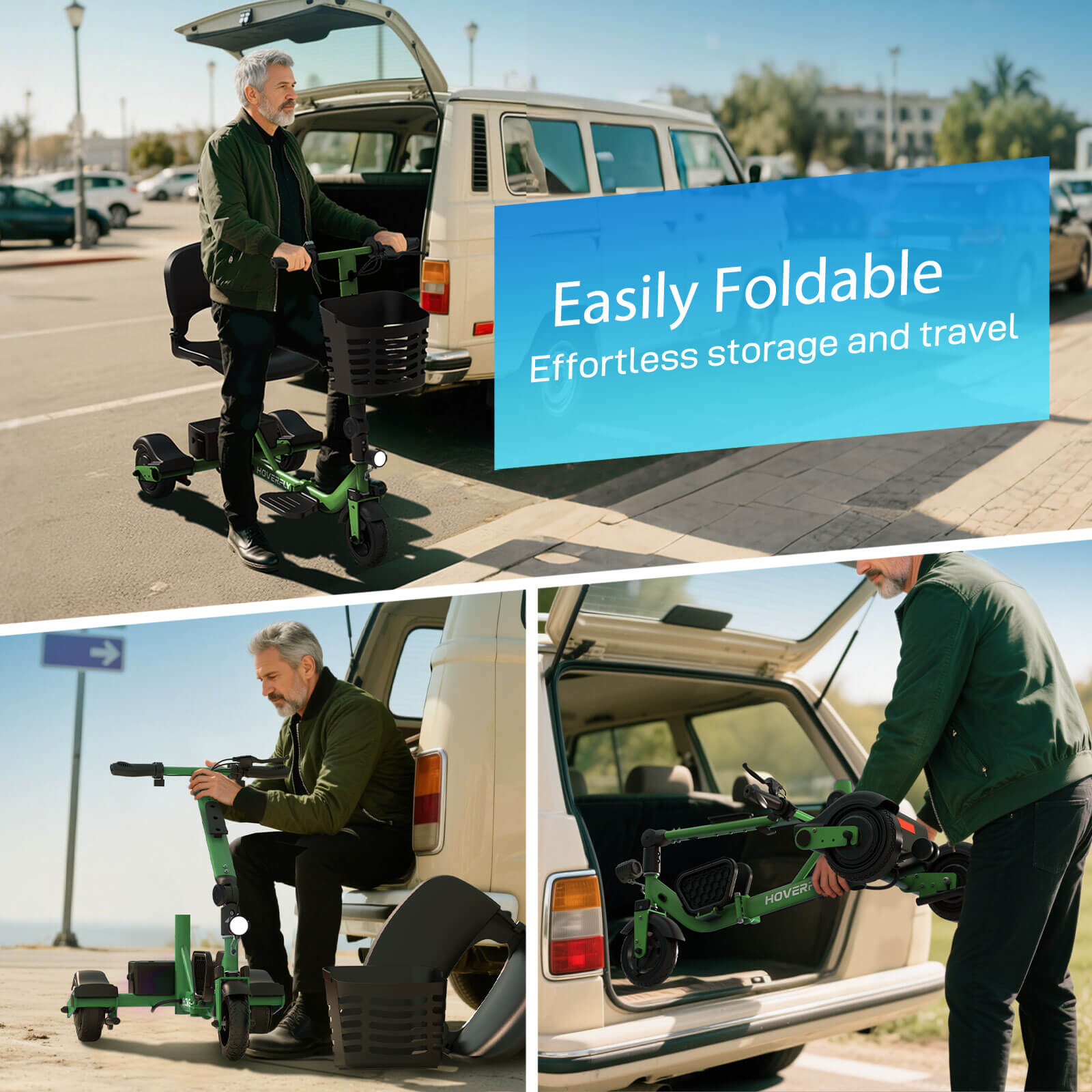 Hoverfly T3 3-wheel Foldable Mobility Scooter for Seniors (Limited Stock ๐ฅ)