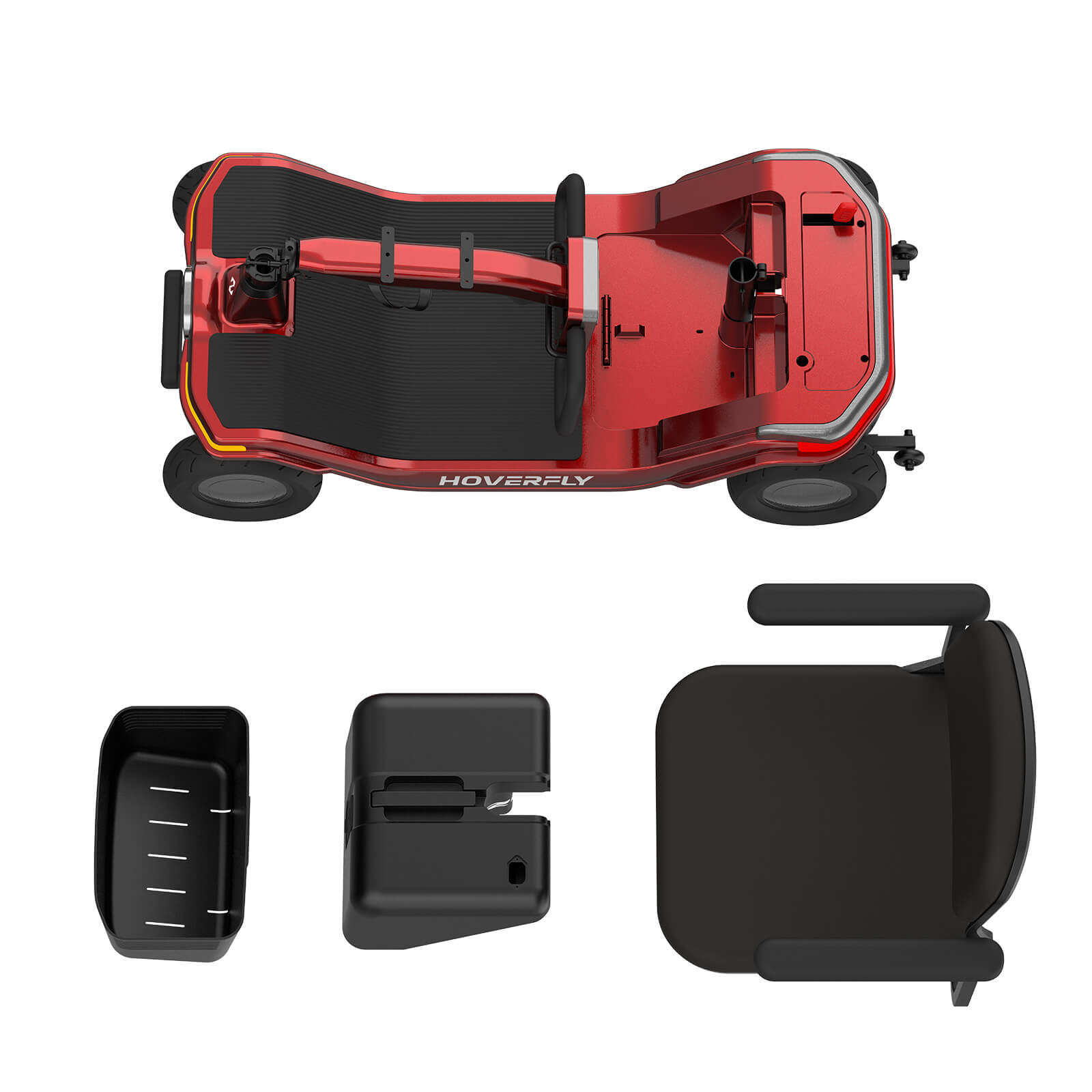 (🚨 Pre-order) Hoverfly T5 Electric 4-Wheel Premium Mobility Scooter(Arrives Feb 2026)