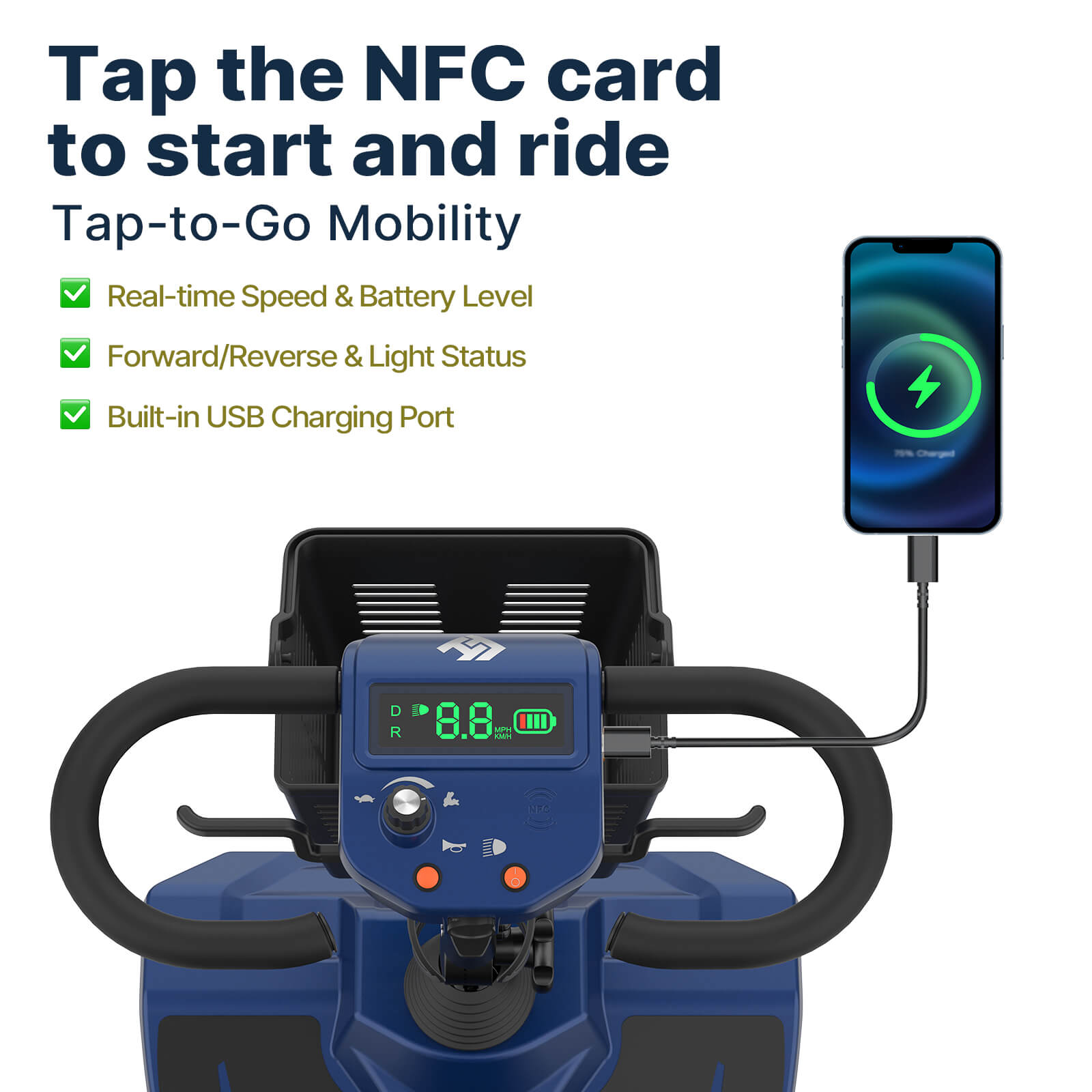 Hoverfly T4 New Edition Mobility Scooter (🌊Summer Sale)