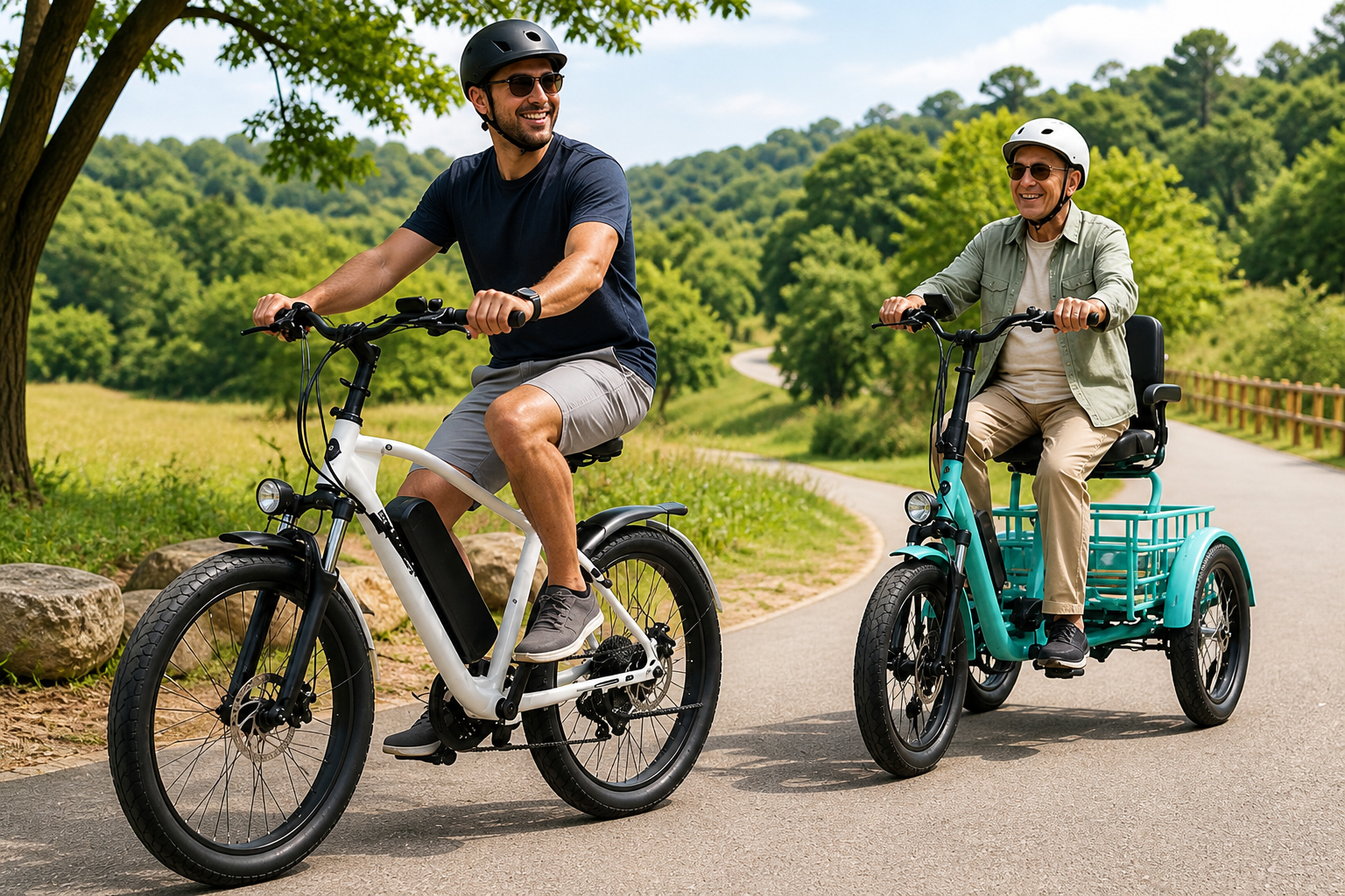 Best Hoverfly E-Bikes for Long-Distance Touring: Ourea vs ET1