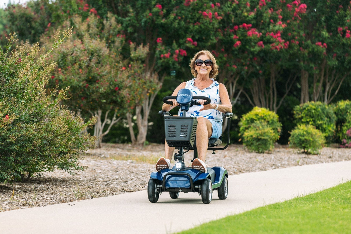 Hoverfly T4 mobility scooter on an outdoor path