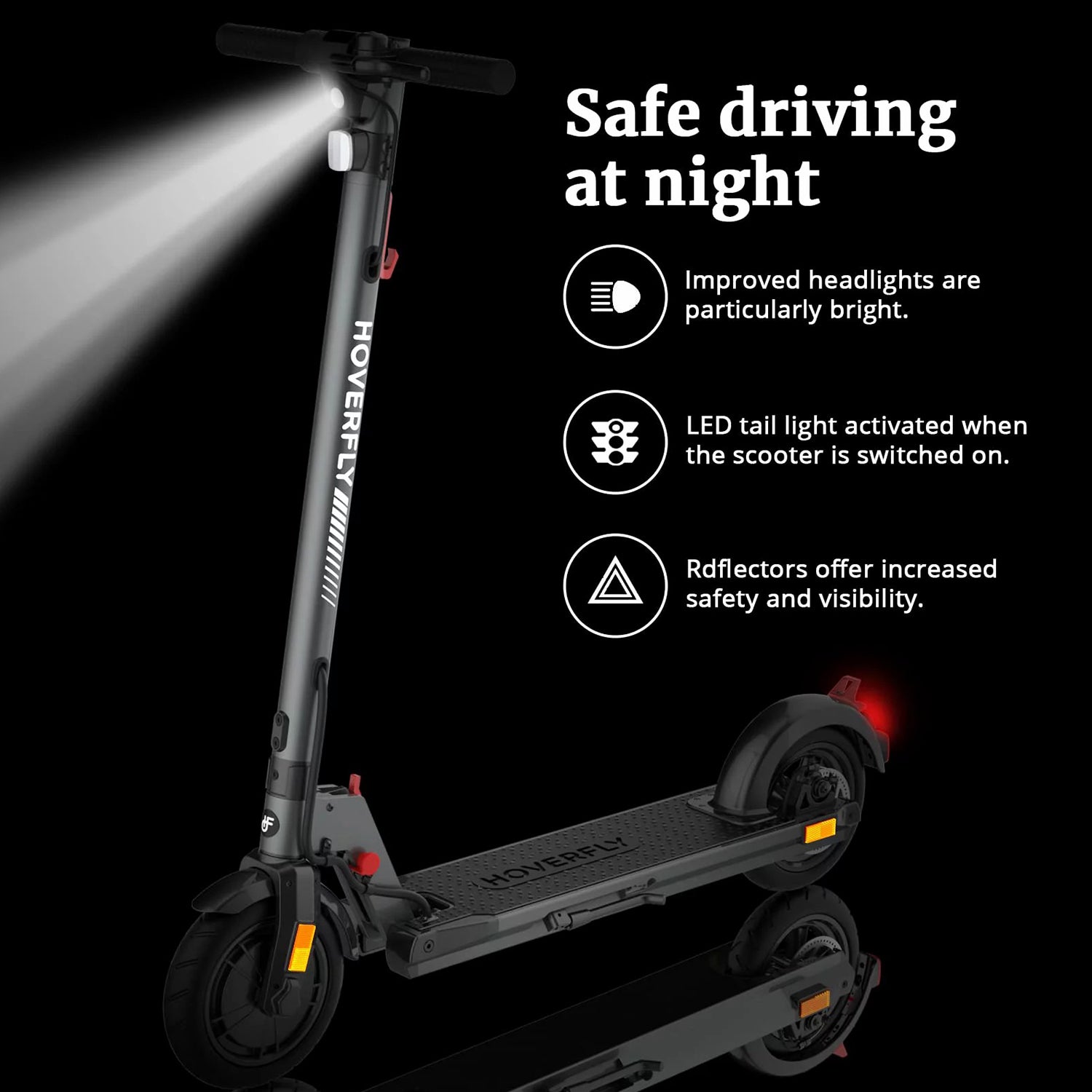 Hoverfly XR Elite Electric Scooter (🔥 BFCM Sale)