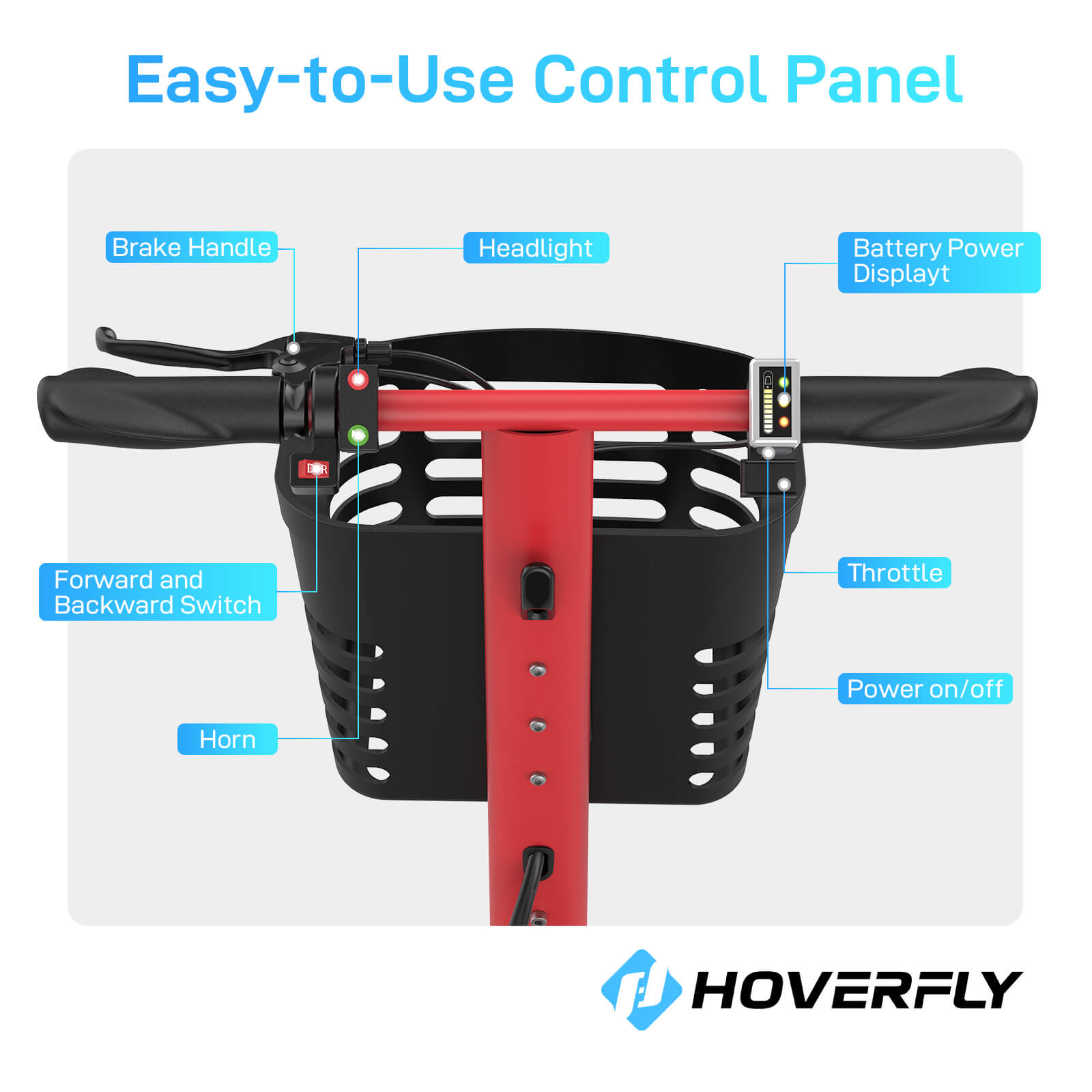 Hoverfly T3 3-wheel Foldable Mobility Scooter for Seniors