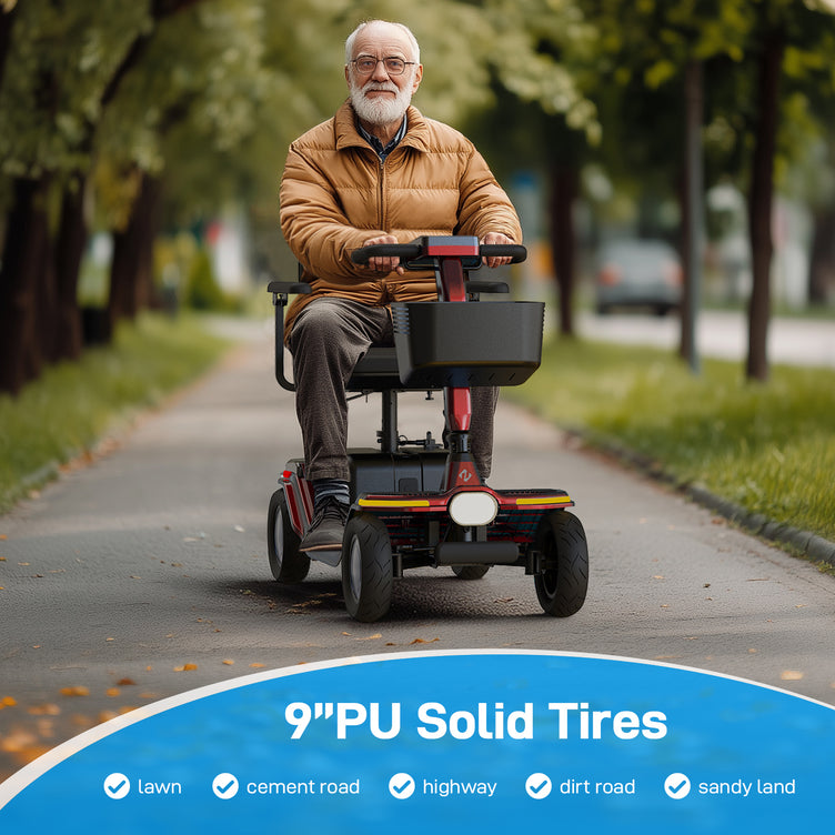 Hoverfly T5 Electric 4-Wheel Premium Mobility Scooter(⏰ Limited Stock)