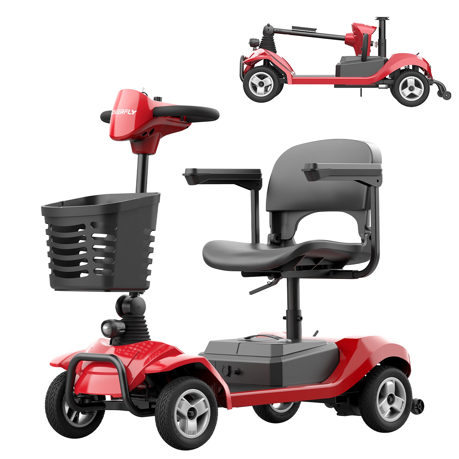 Hoverfly T4 Electric 4-wheel Mobility Scooter(🔥Limited Time Discount)
