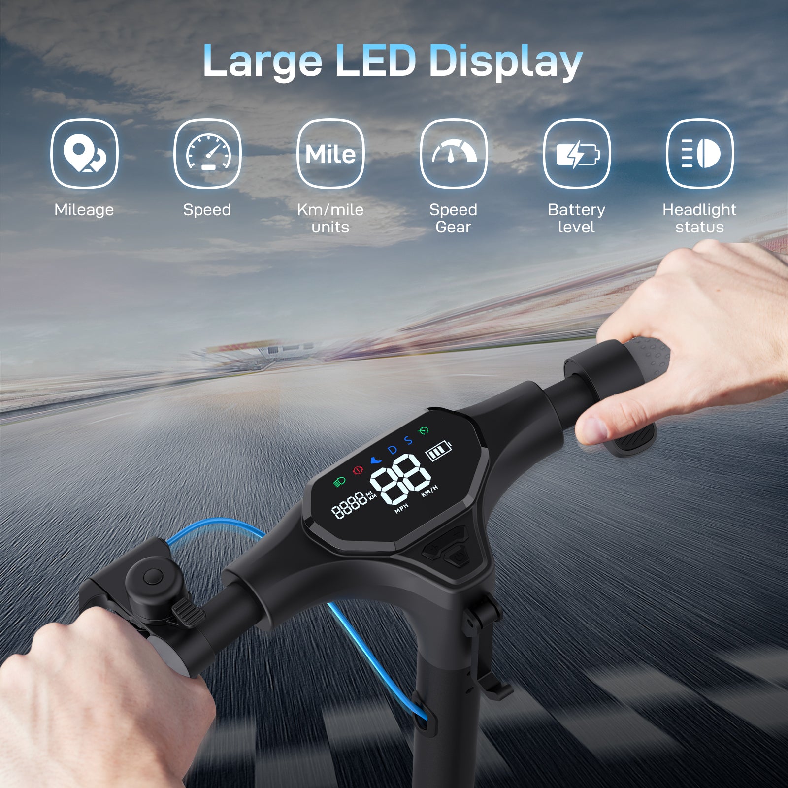 HOVERFLY X3 Electric Scooter for Adults (🔥 BFCM Sale)