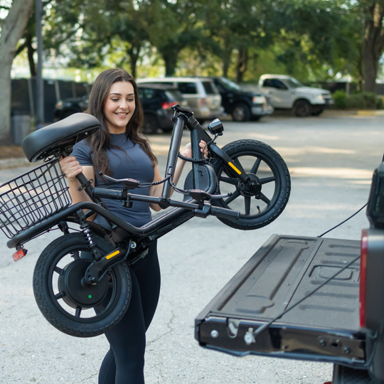 Hoverfly-Z5-scooter can be easily loaded into the trunk of a car