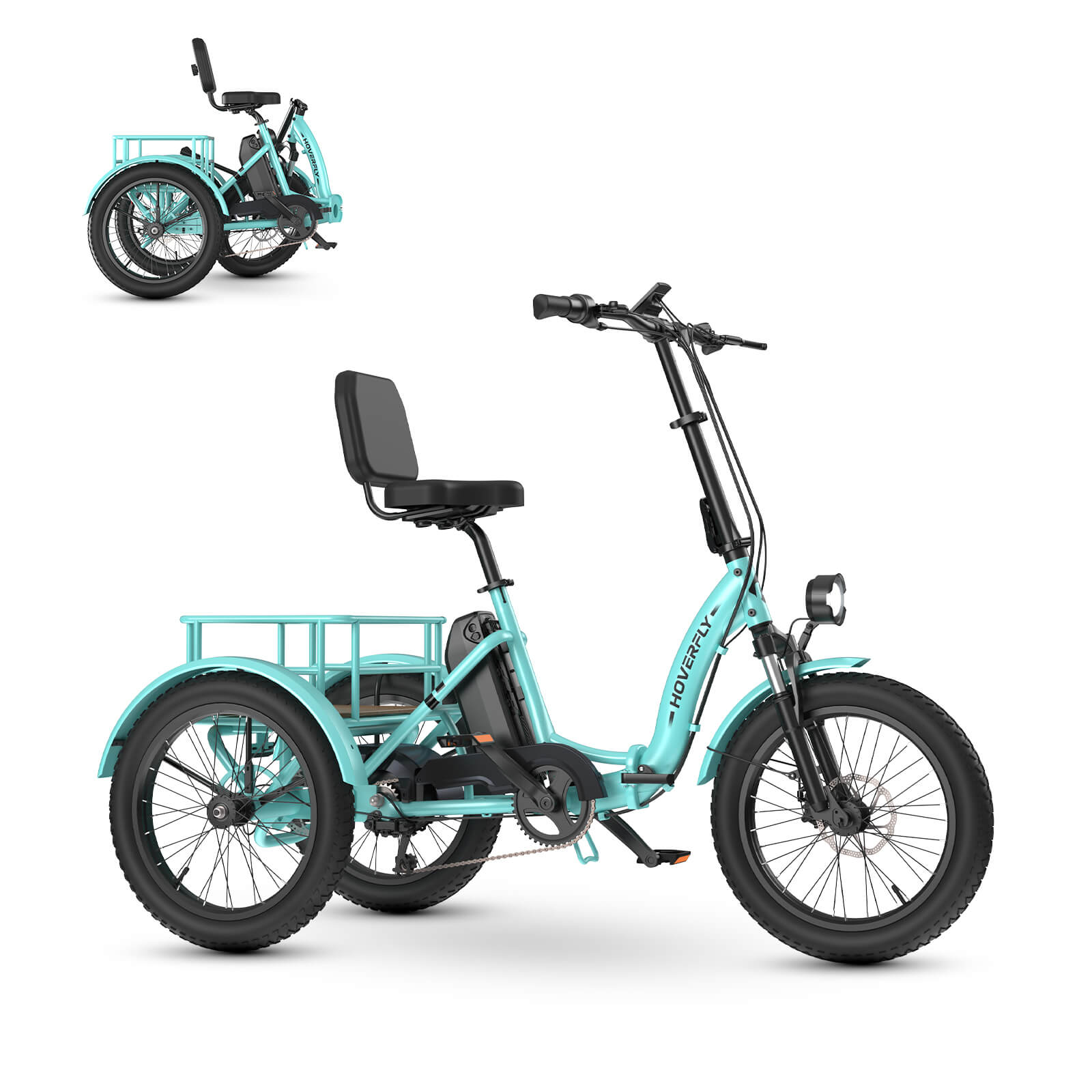 Hoverfly® ET1 Folding Electric Trike(🔥Limited Time Discount)
