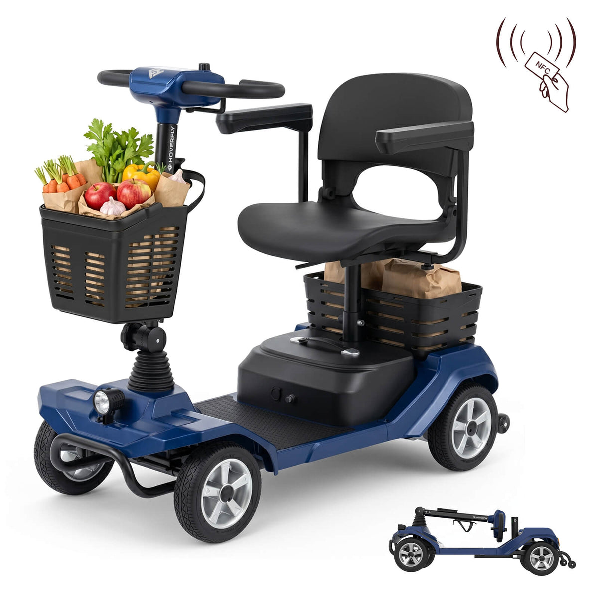 Hoverfly T4 Electric 4-wheel Mobility Scooter (🔥Limited Time Discount)