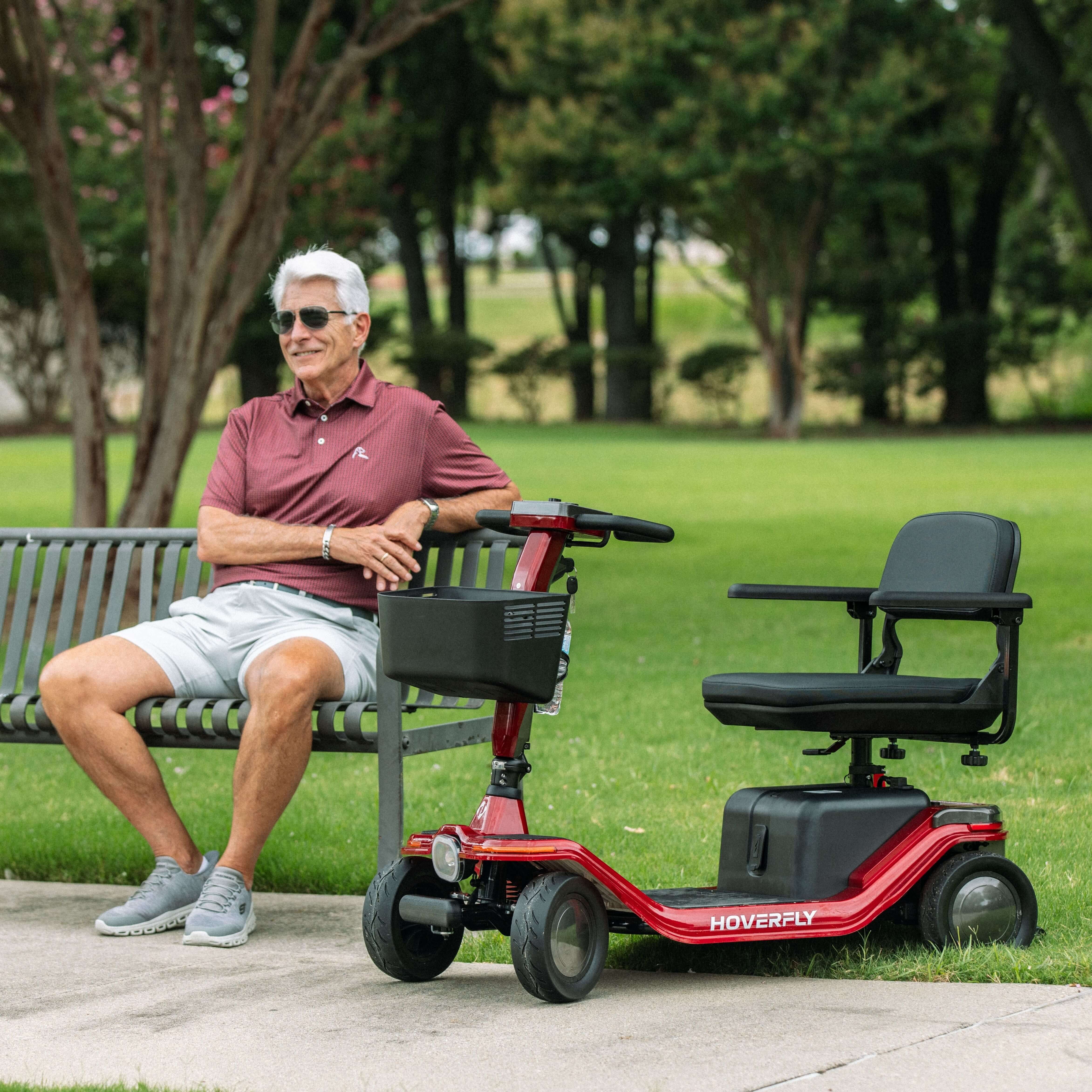 Hoverfly T5 FDA-cleared Electric 4-Wheel Premium Mobility Scooter(🌊Summer Sale)