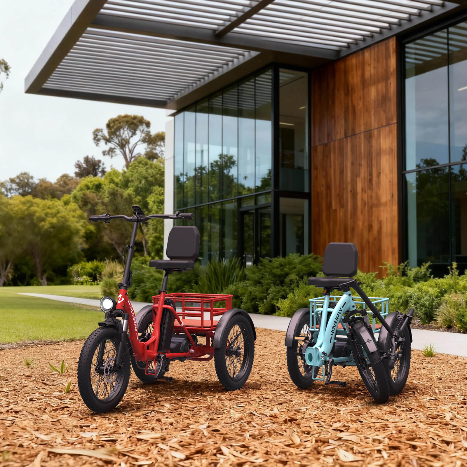 Hoverfly® ET1 Folding Electric Trike 15.5mph | 61 Miles Max Range(🌊Summer Sale)