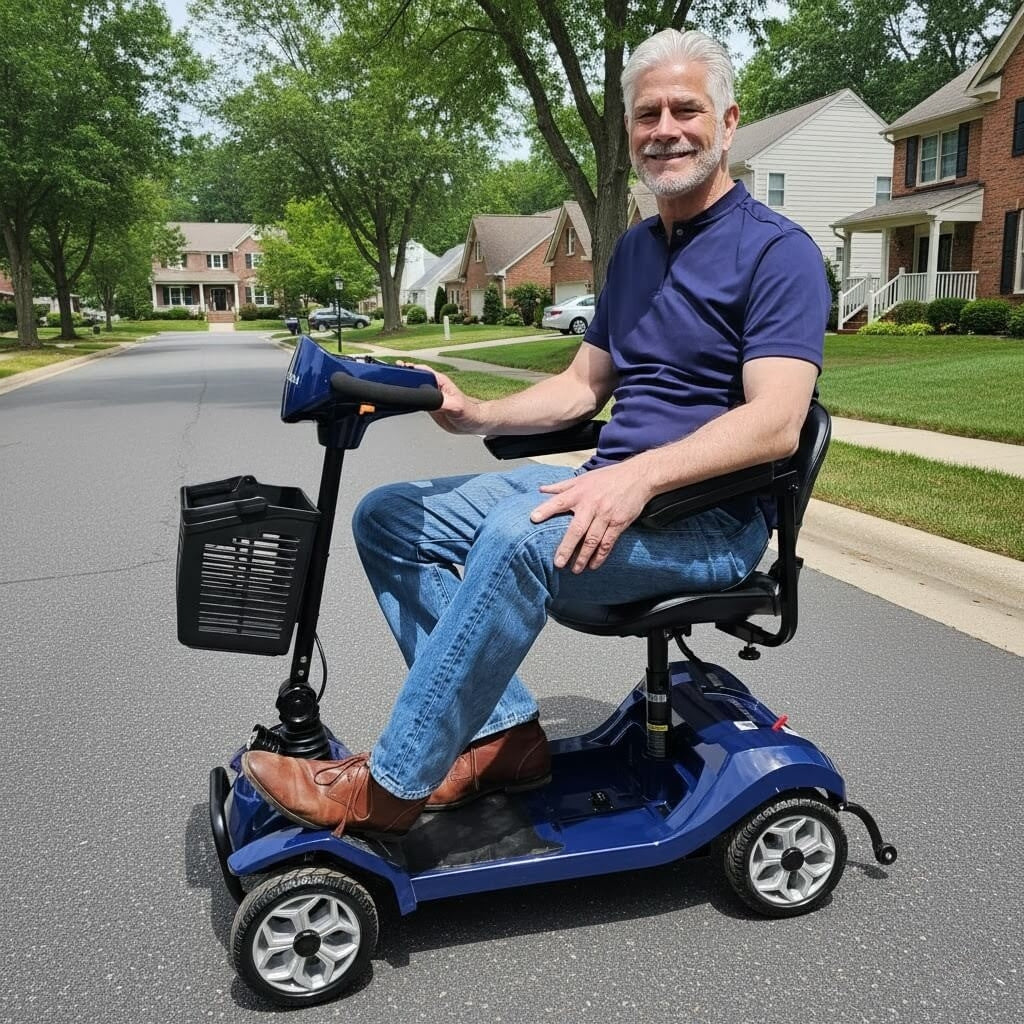 Hoverfly T4 Electric 4-wheel Mobility Scooter (🔥Limited Time Discount)