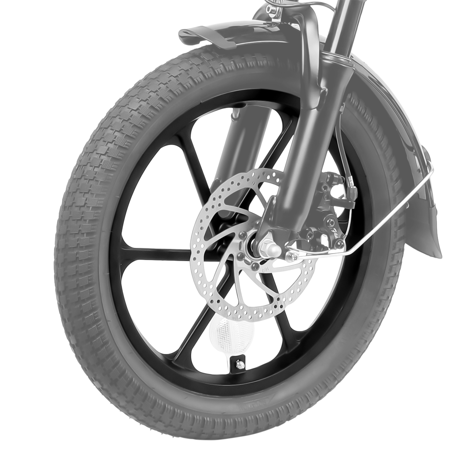 Hoverfly H3/NEPHELE Electric Bike Driven Wheel Assembly