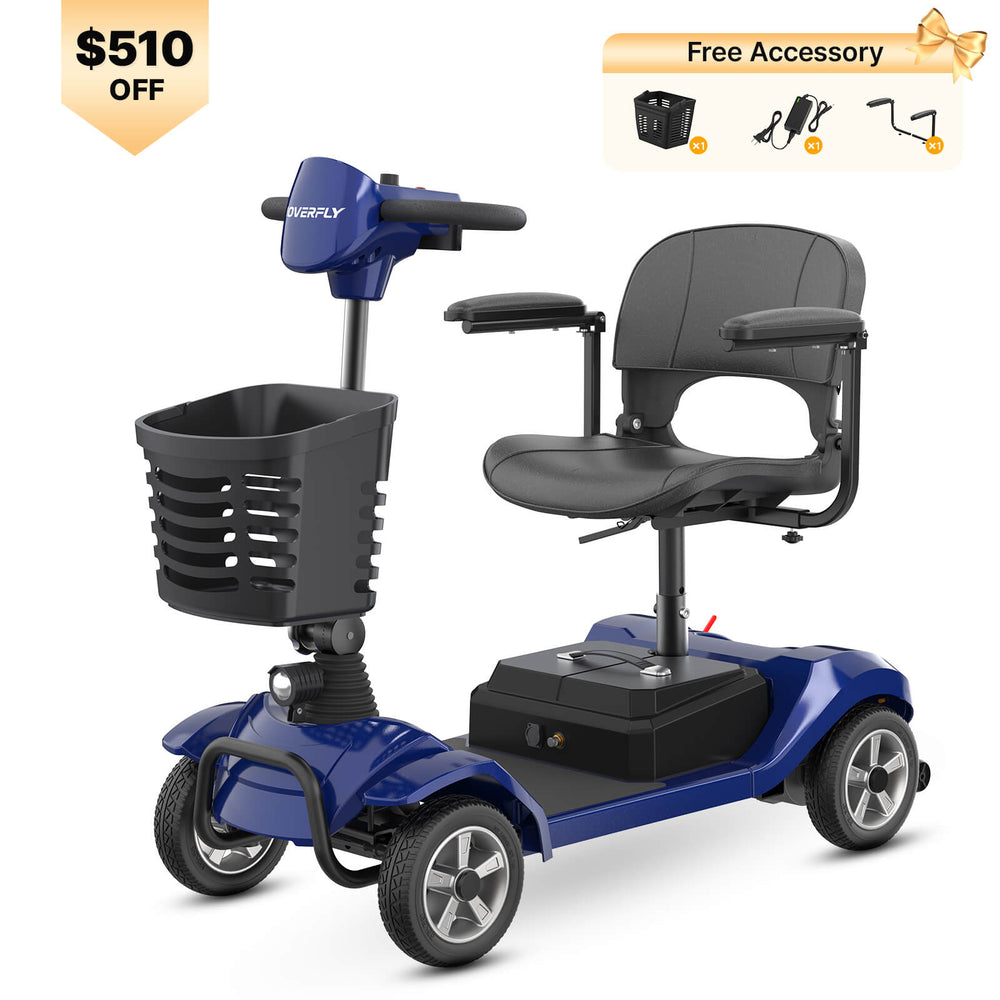 Hoverfly T4 Electric 4-wheel Mobility Scooter (🔥Limited Time Discount)