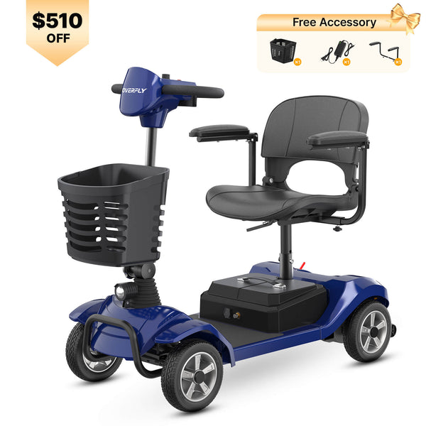 Hoverfly T4 Electric 4-wheel Mobility Scooter (🔥Limited Time Discount)