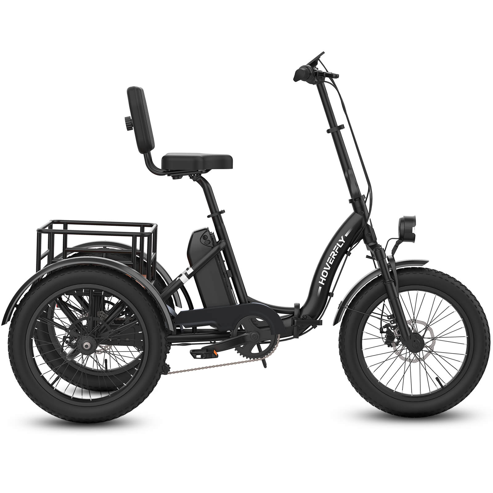 Hoverfly® ET1 Folding Electric Trike 15.5mph | 61 Miles Max Range(🌊Summer Sale)