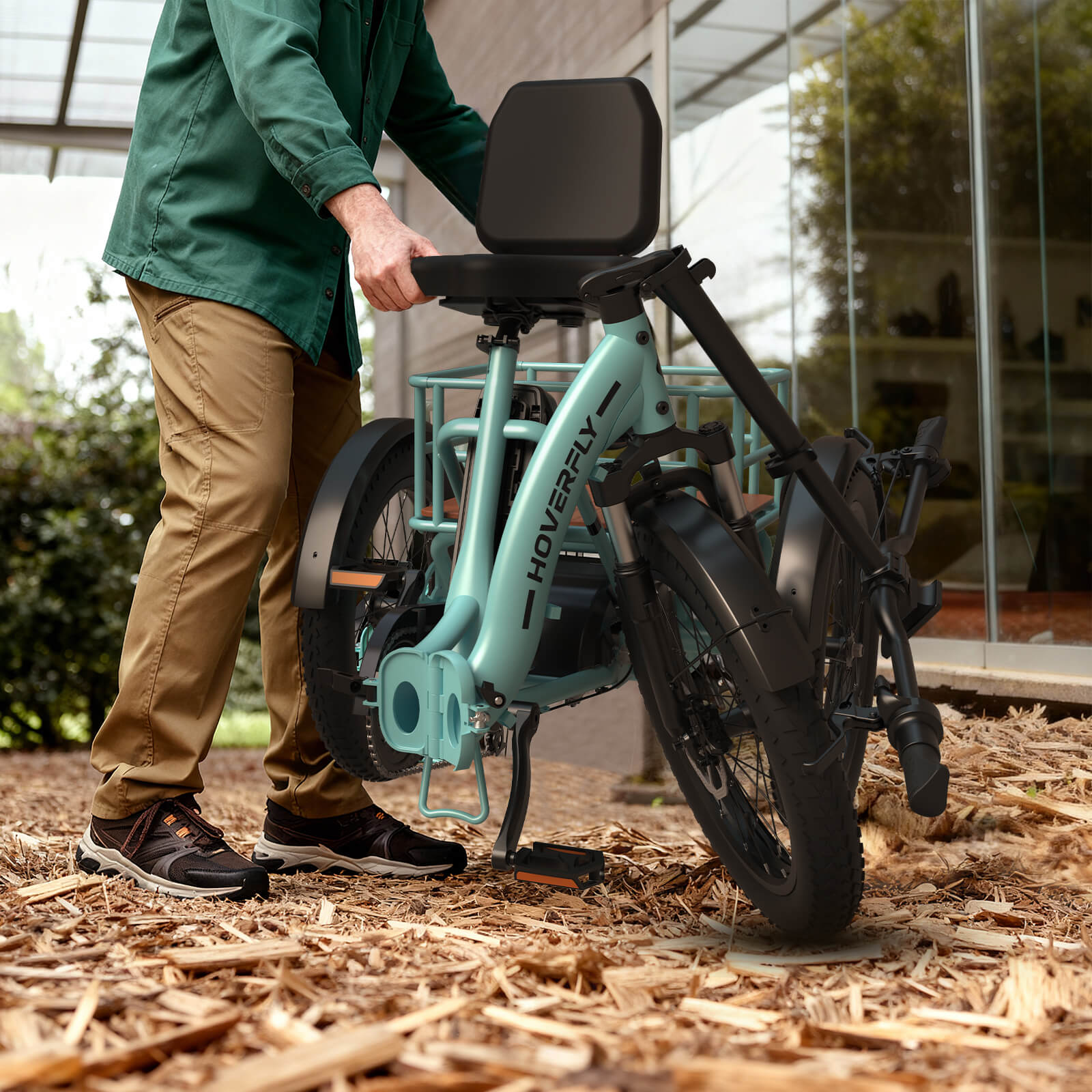 Hoverfly® ET1 Folding Electric Trike 15.5mph | 61 Miles Max Range(🌊Summer Sale)