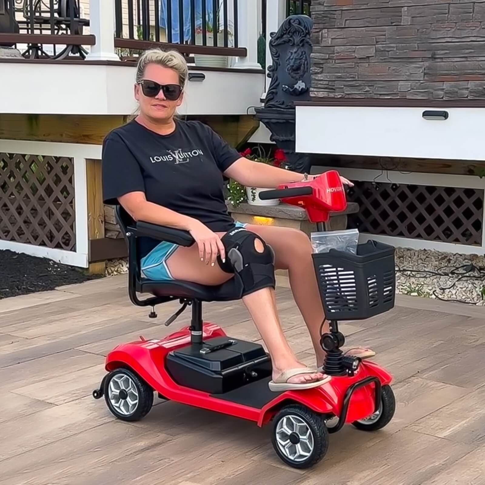 Hoverfly T4 Outdoor Mobility Scooter with Detachable Battery (🔥New Year Sale)