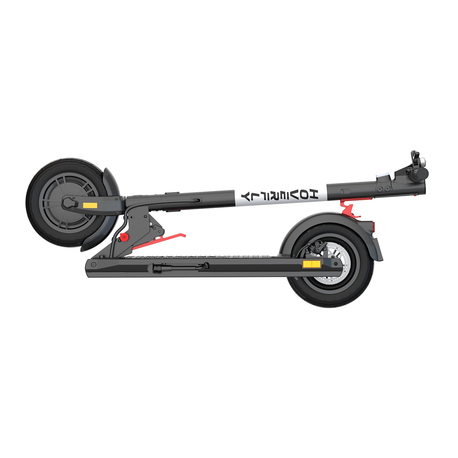Hoverfly GXL MAX Electric Scooter - Folded for Easy Storage, weighing only 35 pounds with compact design