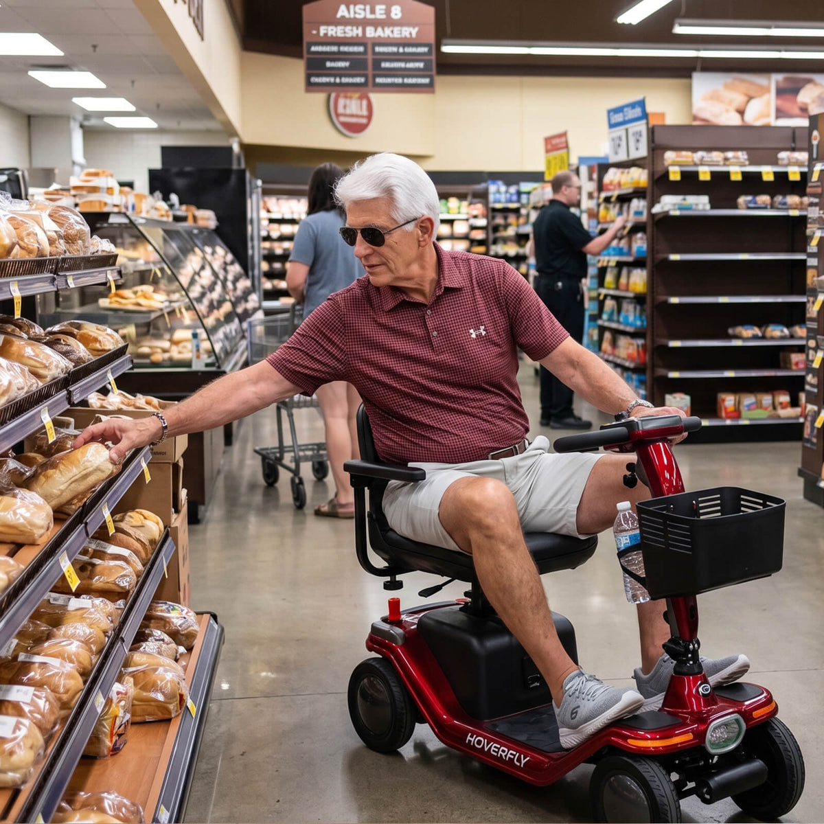 Hoverfly T5 FDA-cleared Electric 4-Wheel Premium Mobility Scooter (🍂Fall Sale)