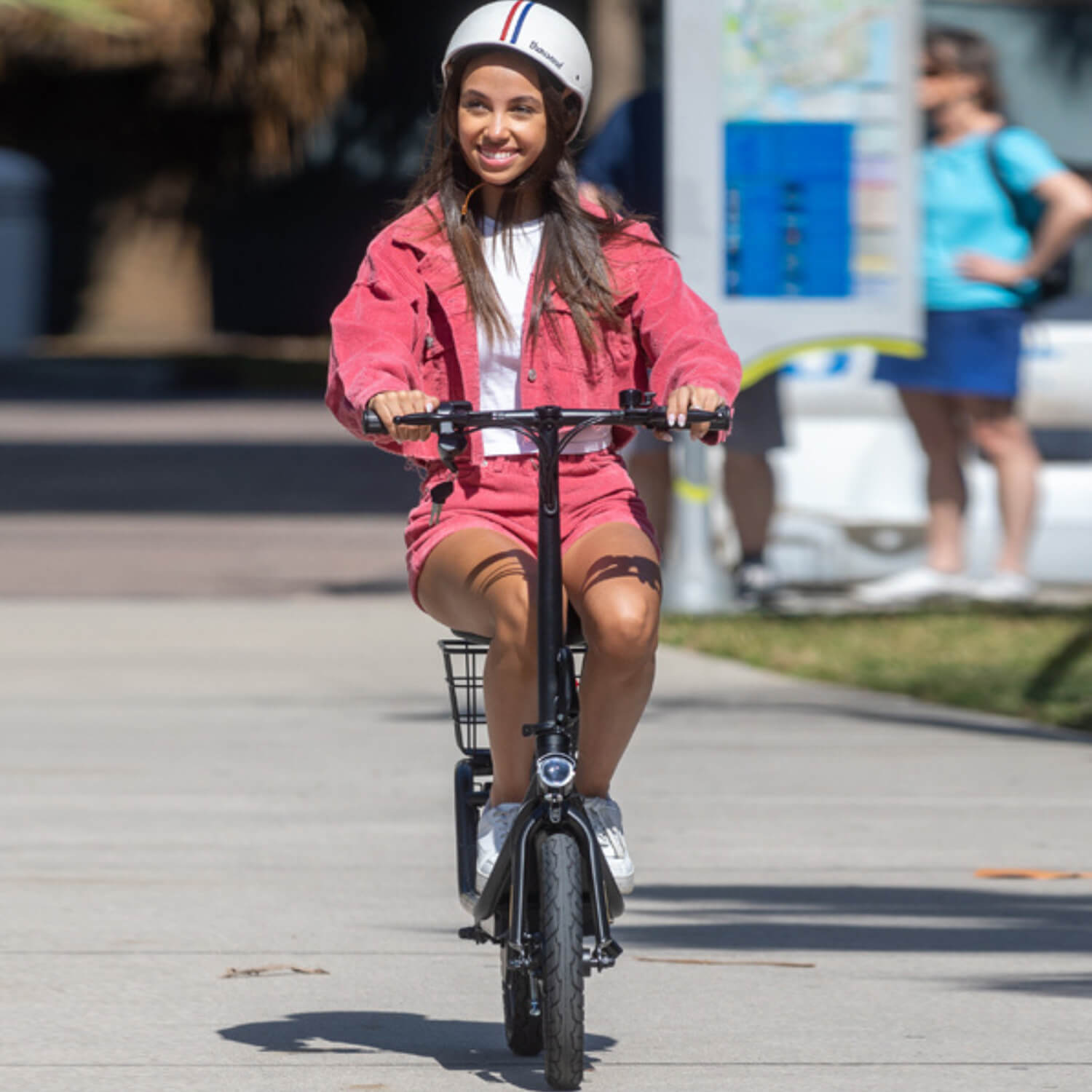 Hoverfly Z5 14 Inch Fat Tire Electric Scooter with Seat
