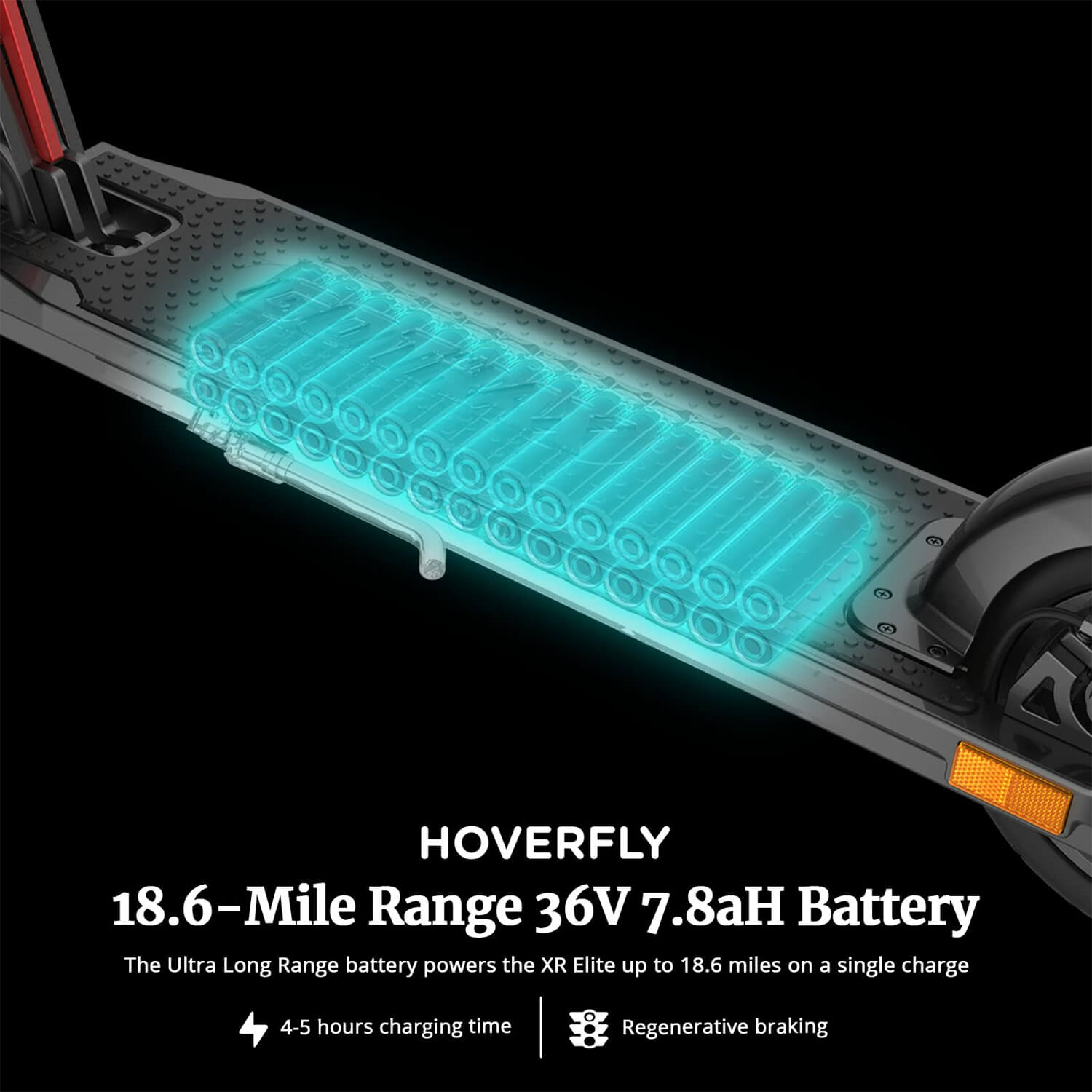 Hoverfly XR Elite Electric Scooter (🔥 BFCM Sale)