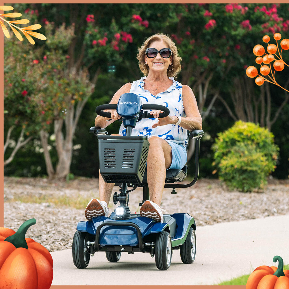 Hoverfly T4 Electric 4-wheel Mobility Scooter (🔥Limited Time Discount)