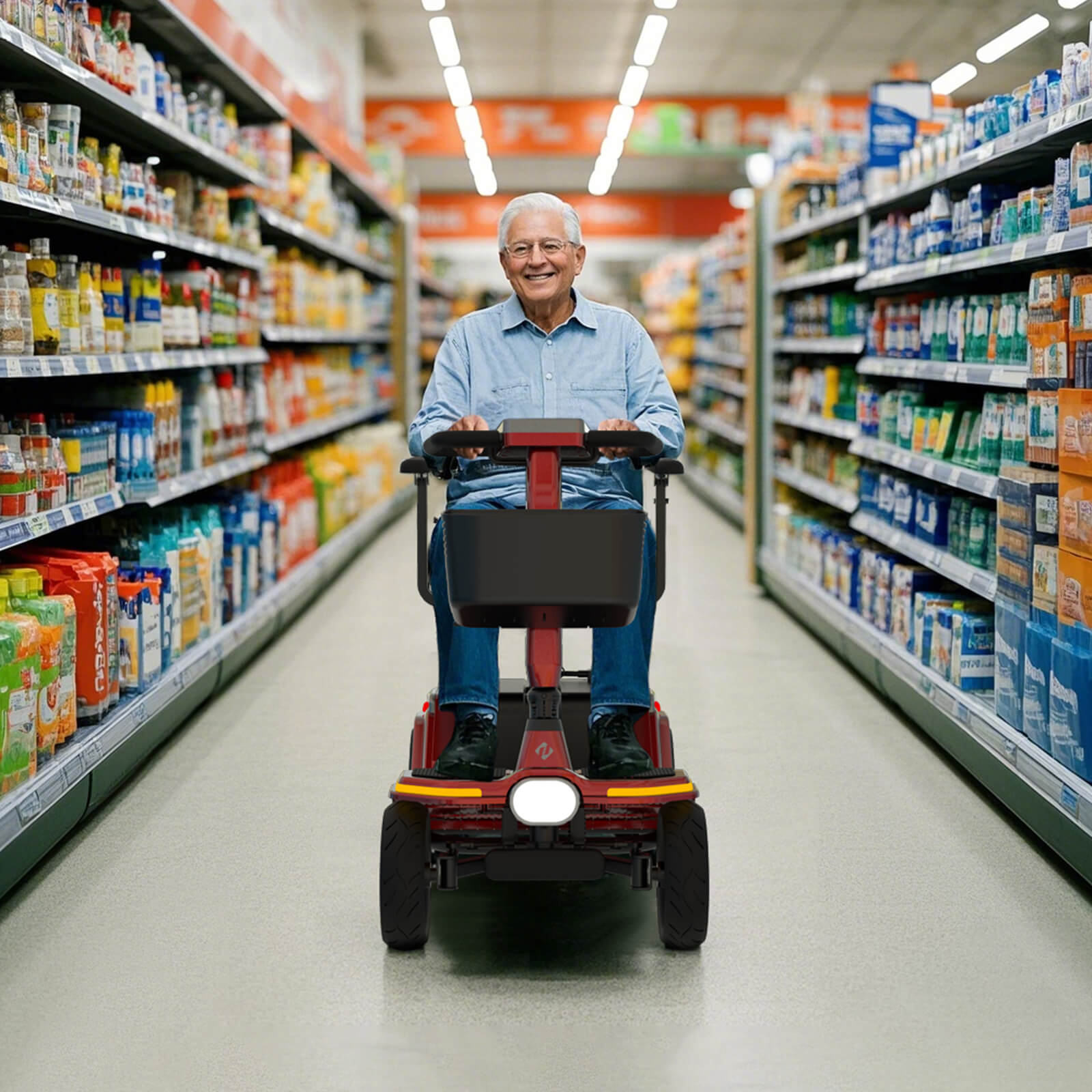 Hoverfly T5 Electric 4-Wheel Premium Mobility Scooter (🔥Limited Time Discount)