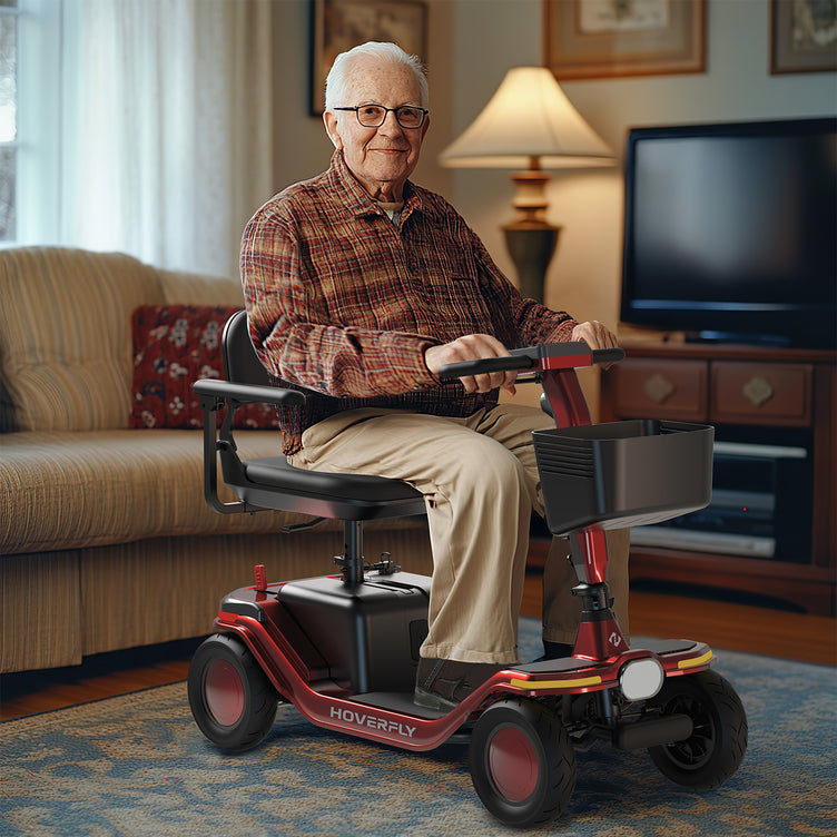 Hoverfly T5 Electric 4-Wheel Premium Mobility Scooter(⏰ Limited Stock)