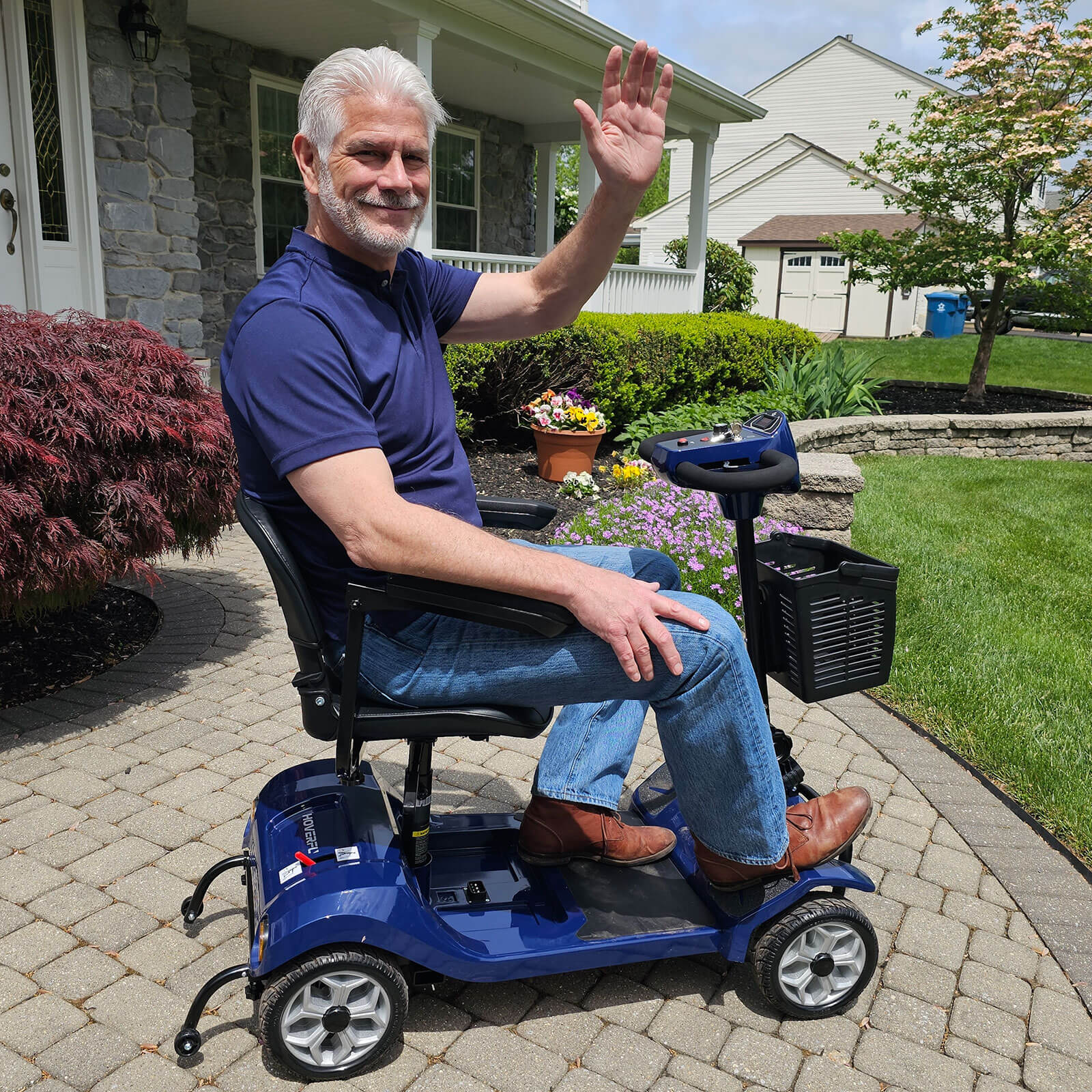 Hoverfly T4 Electric 4-wheel Mobility Scooter (🔥Limited Time Discount)