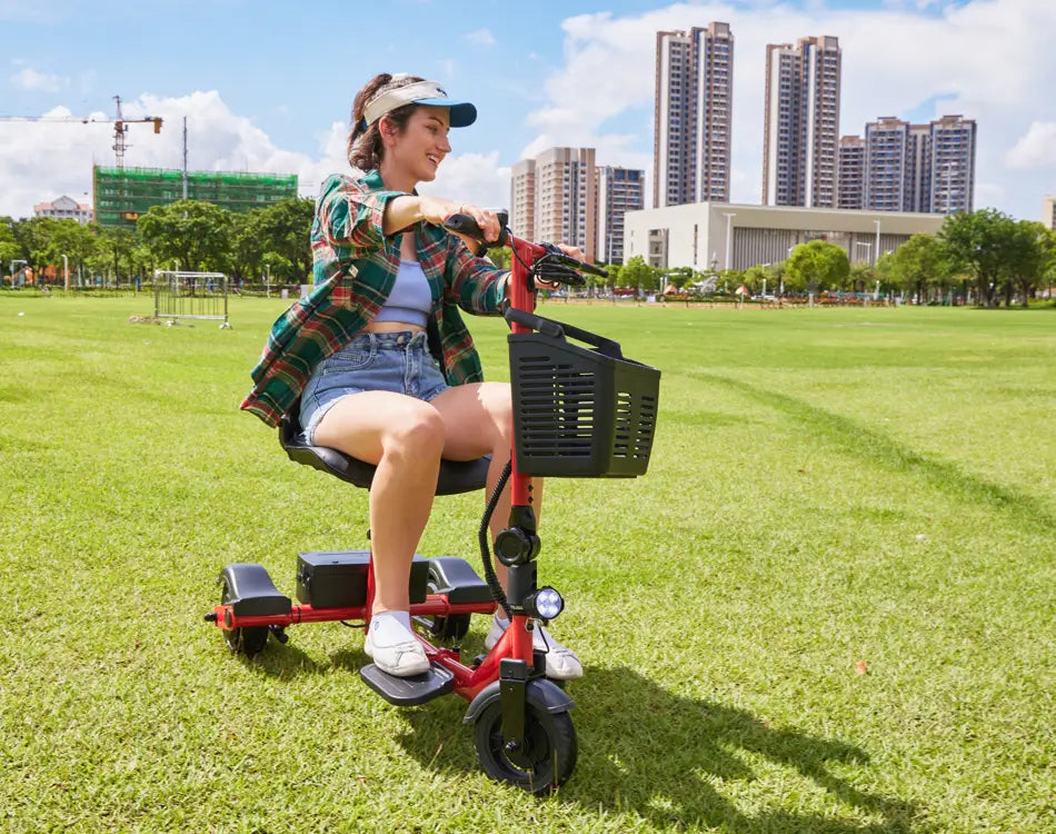 lightweight 3-wheel mobility scooter