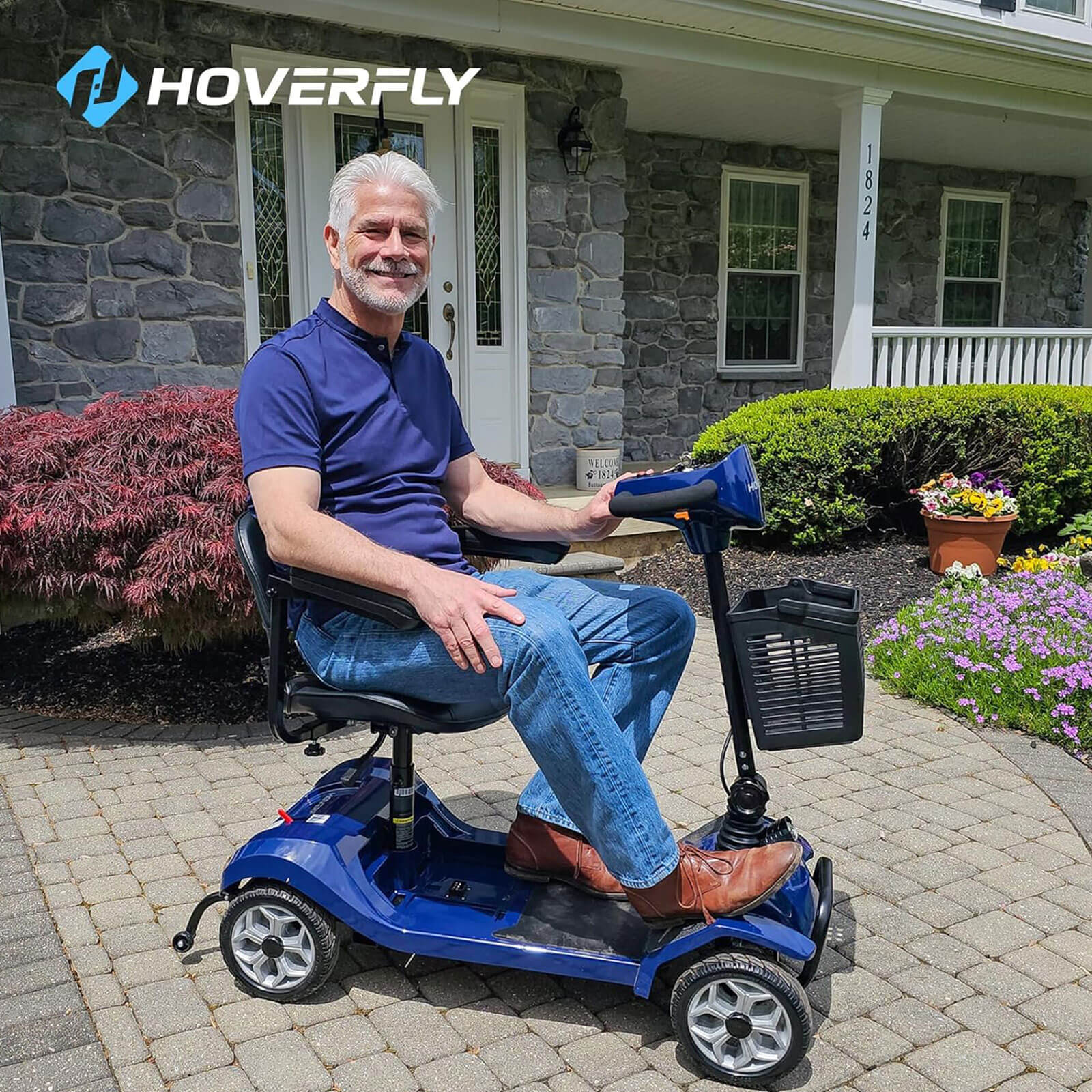 Hoverfly T4 Electric 4-wheel Mobility Scooter (🔥 BFCM Sale)