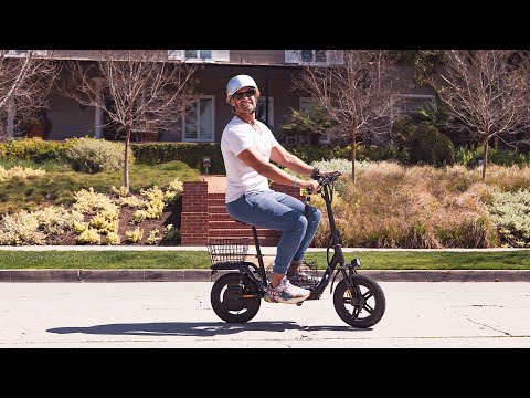 Hoverfly Z6 Fat Tire Long Range Electric Scooter with Seat