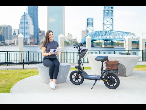 Hoverfly Z5 14 Inch Fat Tire Electric Scooter with Seat